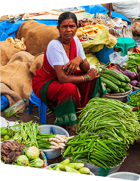 GullyBazar neighborhood delivery scene